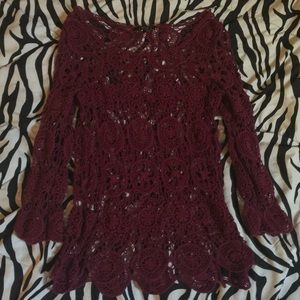 ❤️Grunge Knit See Through Top❤️